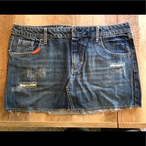 American Eagle jean skirt size 14.